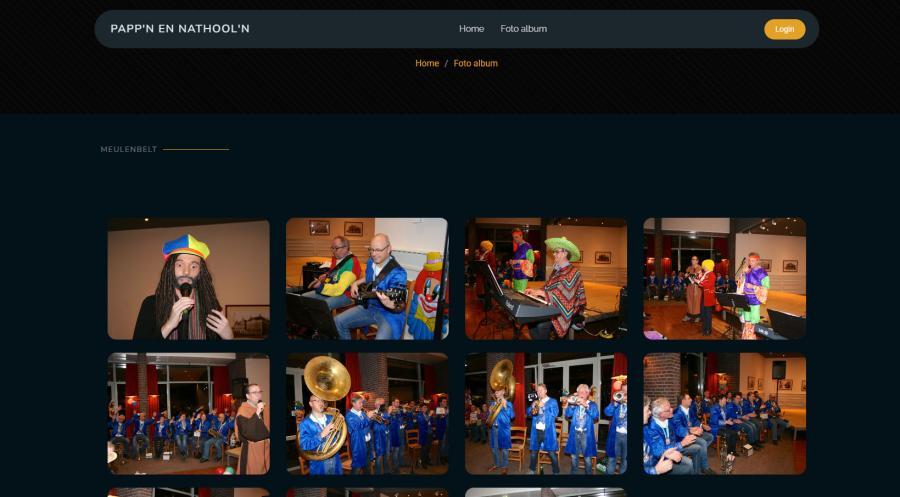 Secure Member Portal for Music Arrangements — De Papsleef’n 2