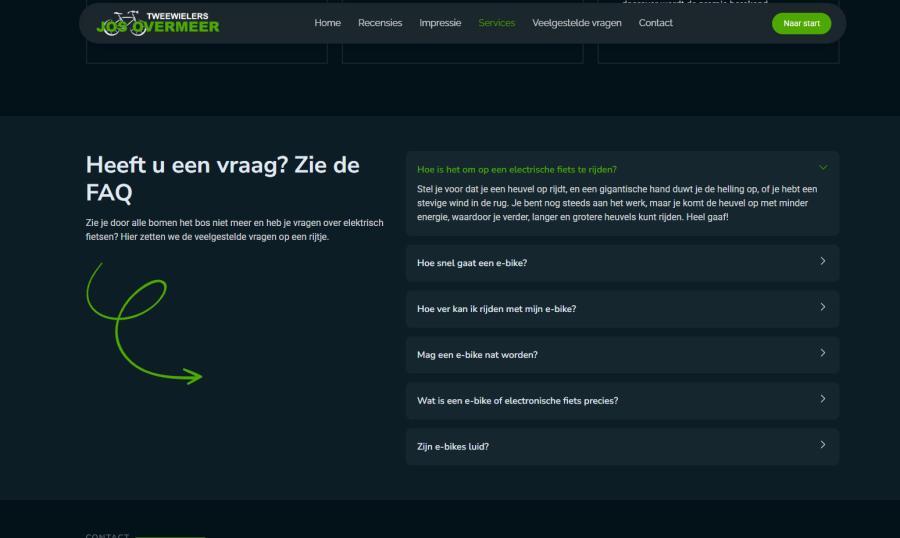 Bicycle Shop Website Development 4
