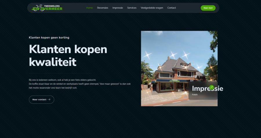 Bicycle Shop Website Development 1