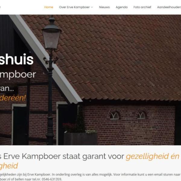 Erve Kampboer Community Website 1