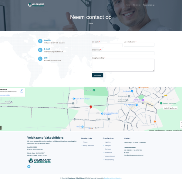 A Fresh Digital Presence for Veldkaamp Vakschilders 3