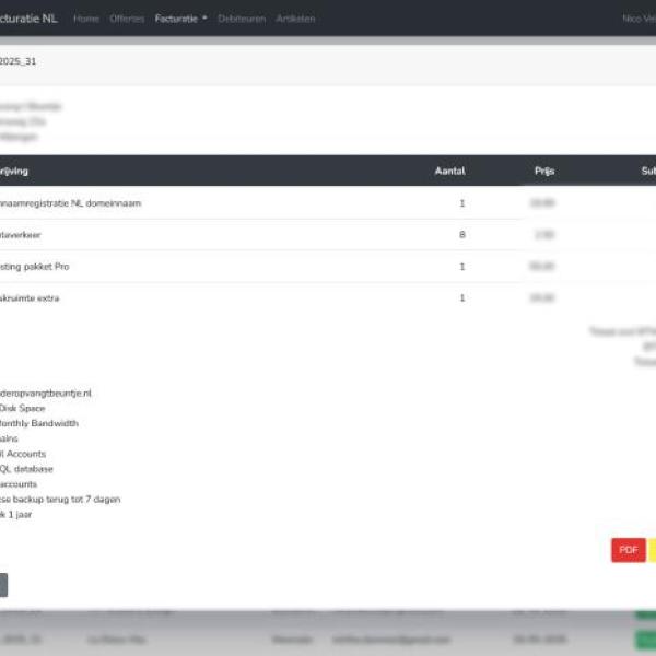 Smart Invoicing & Administration — Mijn-Facturatie 3